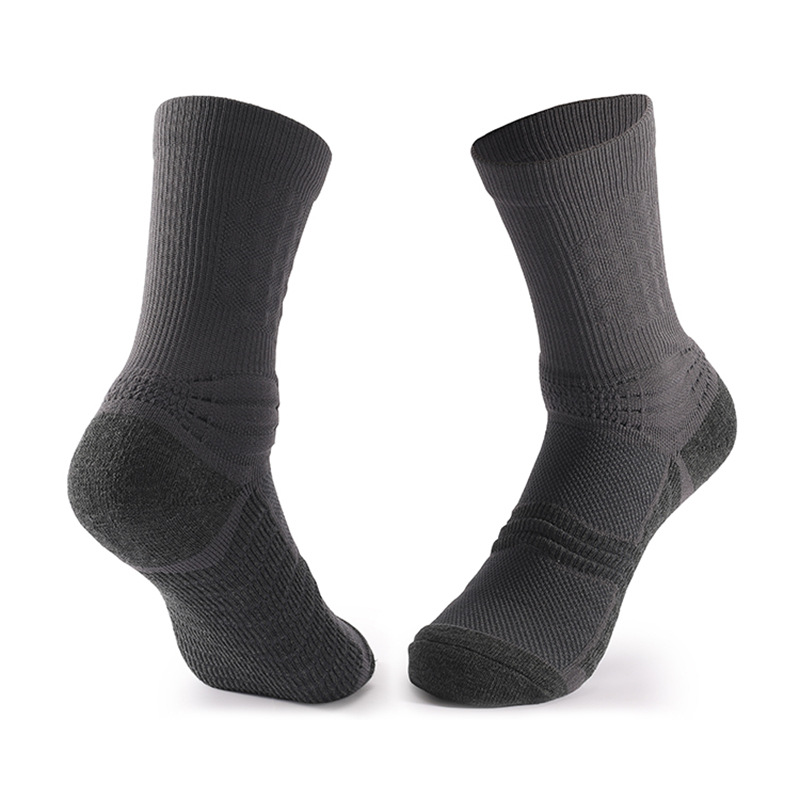 Students Training Volleyball Sports Socks Deodorant Non Slip Stockings Thick Towel Bottom Pressure Scoks Golf Ankle Compression Socks